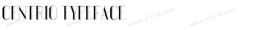 Centrio Typeface字体转换